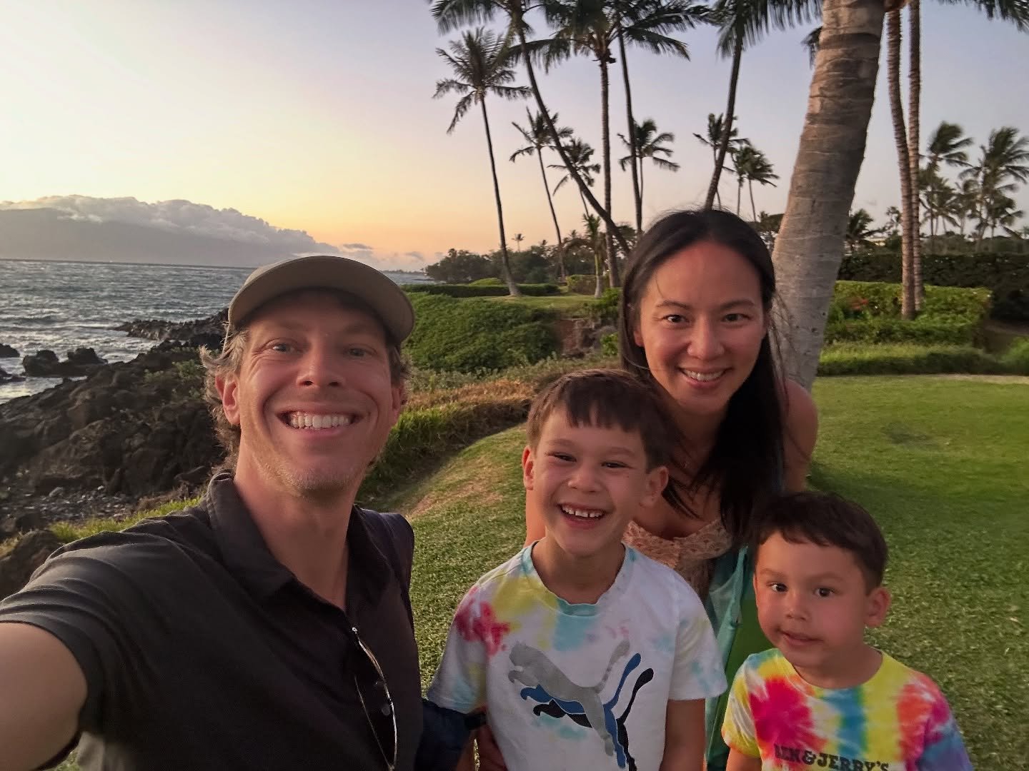 Family in Maui, Hawaii
